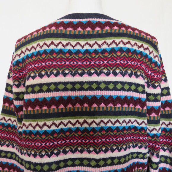 Talbots Striped Embellished Long Sleeves Women’s Sweater XL - Picture 9 of 11